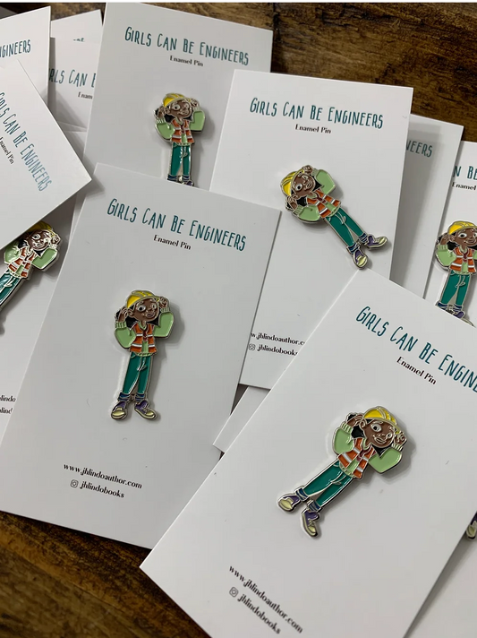 Hannah's Dream Tower Enamel Pin