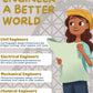Women in STEM Fun Facts Posters. Set of 4. STEM classroom decor, Science posters, Middle school science posters.